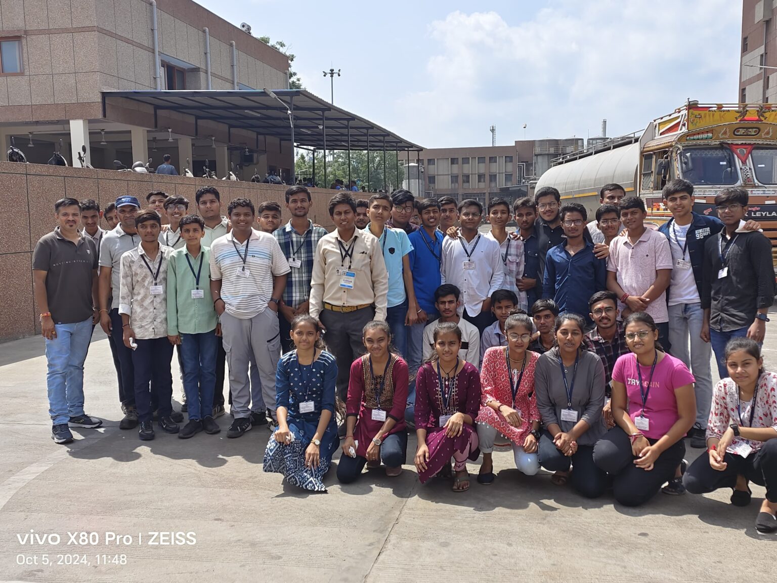 Industrial Visit – Banas Dairy